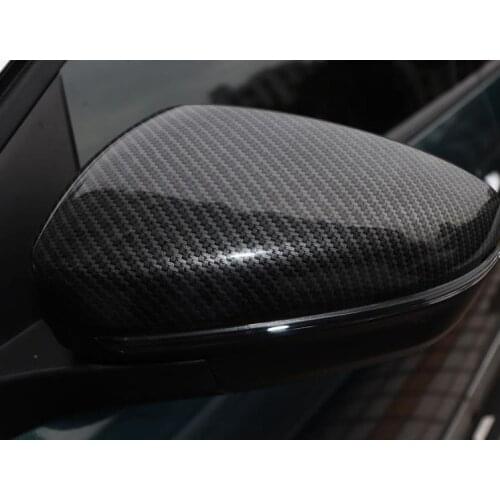 For Skoda Kodiaq 2017 2018 2019 High-quality ABS Chrome rearview mirror decoration cover anti-rub protection car accessories