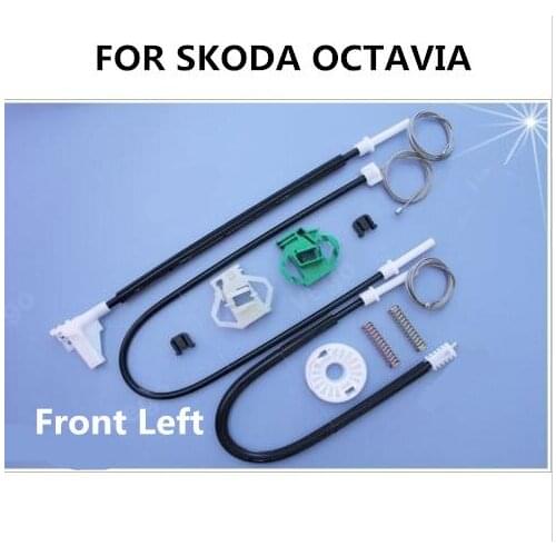 FOR SKODA OCTAVIA 1U ELECTRIC WINDOW REGULATOR REPAIR KIT FRONT RIGHT 1996-2009 1U0839462B
