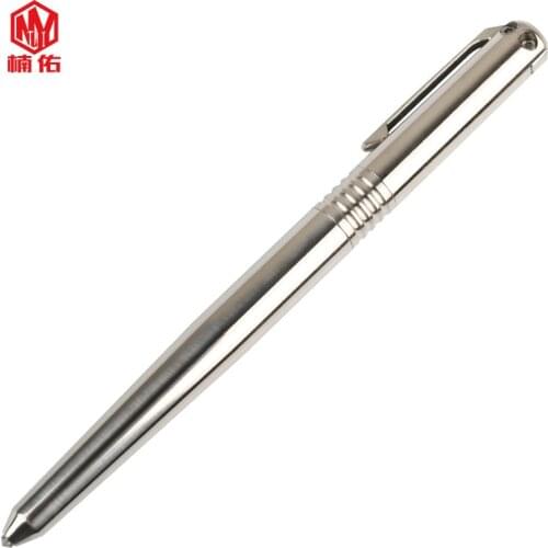 EDC Tool Titanium alloy Tactical Pen Outdoor Self-defense Tungsten Steel Broken Window Multi-function Business signature Pen