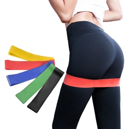 Resistance Bands Fitness Gum Workout Equipment rubber loops Latex Yoga Gym Strength Training Athletic Rubber Bands QA1251