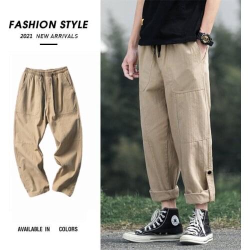 JYDEDRY Men's Pants With Motney