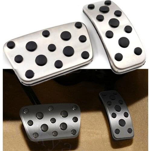 Car Foot Gas Brake Pedals Cover For Lexus ES250 ES200 ES300 ES350 & For Toyota Camry 2013 2014-2017 For Highlander 2008-2014
