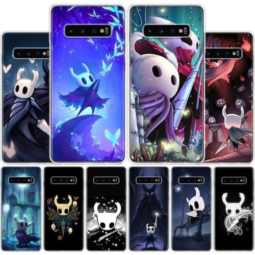 Hollow Knight Anime Black Cover Phone Case For Samsung Galaxy S10 S20 Ultra Note 10 9 8 S9 S8 Plus Pro Lite S7 S6 J4 J6 J8 + Coq