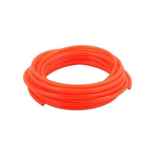 8mm x 5mm Fleaxible PU Tube Pneumatic Polyurethane Hose 10M Length Orange Red