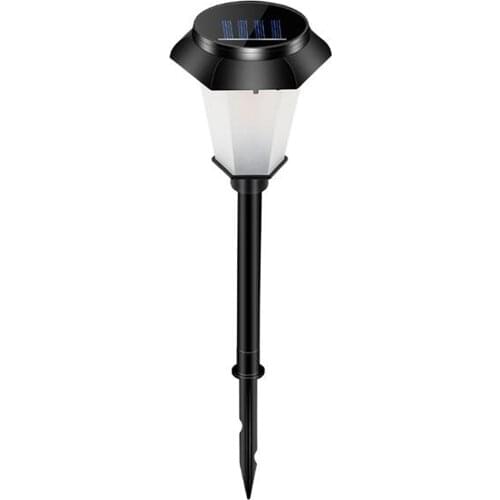 Simulated Dynamic Flame Solar Powered Lawn Light Outdoor Waterproof Garden Decor Energy Save Landscape Light Front Porch Decor