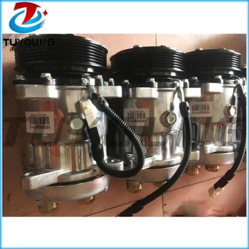 High quality A/C AC Air Conditioning Cooling Compressor SD7H15 7H15 6pk 12V DIRECT for Freightliner Trucks for sanden 4475 4756