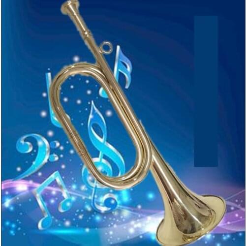 Weifang Rebon Cheap yellow brass Bb bugle