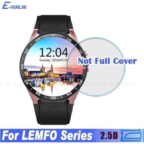 Toughened Tempered Glass For LEMFO KW88 LEM5 Smart Watch Reinforced Screen Protector Protective Guard Film
