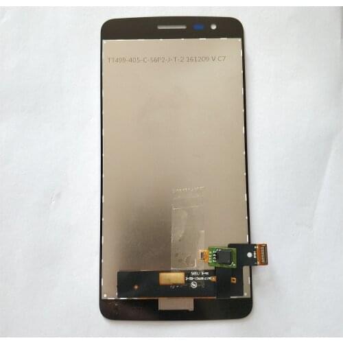 X240 LCD For LG K8 2017 X240 LCD Display Touch Screen Digitizer with Bezel Frame Full Assembly free shipping