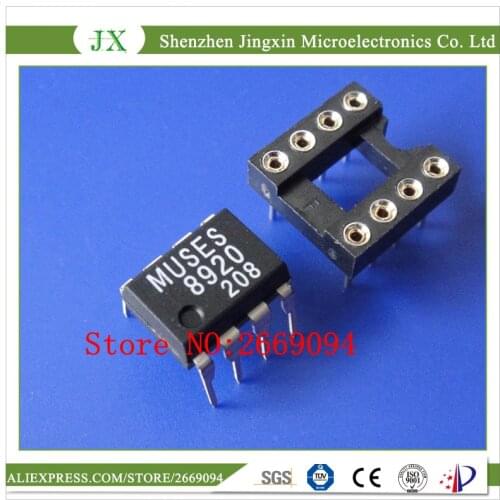 1pcs/lot MUSES8920D MUSES8920 MUSES 8920 High Quality Audio J-FET Input Dual Operational Amplifier DIP-8