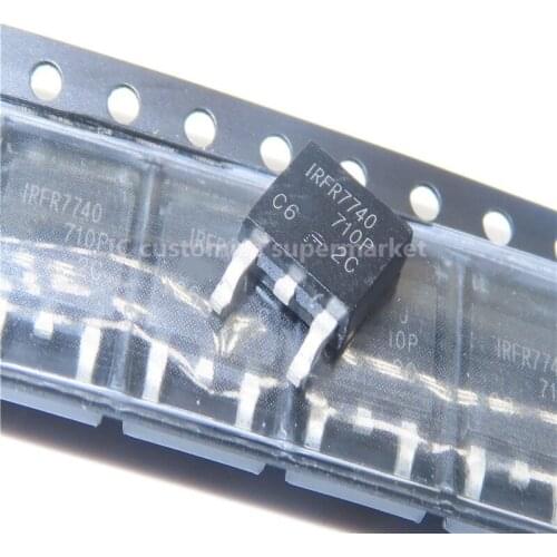 10PCS/LOT NWE IRFR7740 TO-252 70V 87A SMD Transistor