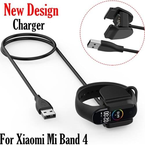 100pcs Magnetic Chargers For Xiaomi Mi Band 4 Charger Cable Data Cradle Dock Charging Wire For Xiaomi MiBand 4 USB Charger Line
