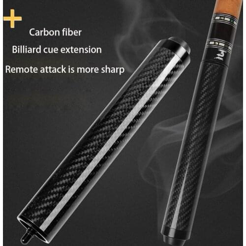 New Pool Cue Extension for PREOAIDR Billiard Accessories Carbon Fiber