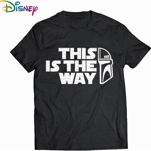 Disney The Mandalorian Mens Woman T-shirts cotton graphic t shirts Summer Short sleeve tee baby yoda tshirt womens t-shirt Top