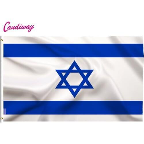 Israel flag 3*5 feet. polyester flag.90*150cm big banners Israeli flag ,Isreal flag banner