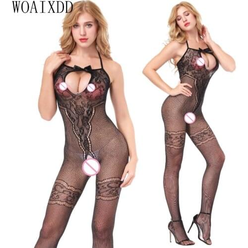 HOT sexy costumes woman lingerie sexy hot erotic Sling net hollow piece of jacquard net clothes sex clothes Intimate goods sex