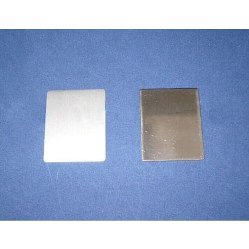 Calibration Base Zero Plate Substrate F Steel + NF Aluminum Thickness Gauge Meter