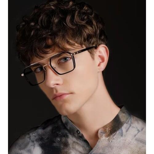 Classic Fashion Metal Finished Myopia Glasses Nearsighted Glasses Prescription Glasses Diopter -1.0 1.5 2.0 2.5 3.0 3.5 4.0