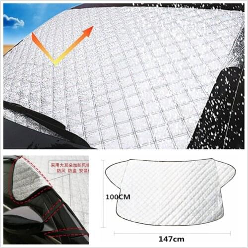 Hot Sale 1pc Car Windscreen Cover Anti Snow Frost Ice Windshield Dust Protector Heat Sun Shade 150 x 70cm