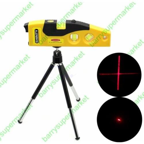Mini Line Laser Level Marker TD9B 160 degrees Laser Range with Adjustable Tripod