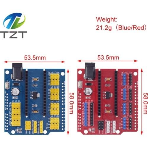 NANO V3.0 Prototype Shield and UNO multi-purpose expansion board FOR Arduino NANO 3.0 BLUE