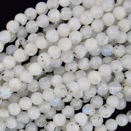 Genuine Natural Blue Flash Moonstone Beads,Strong Flash Moon stone Beads Round Shape 6mm 8mm 10mm ,1of 15"strand for jewelry