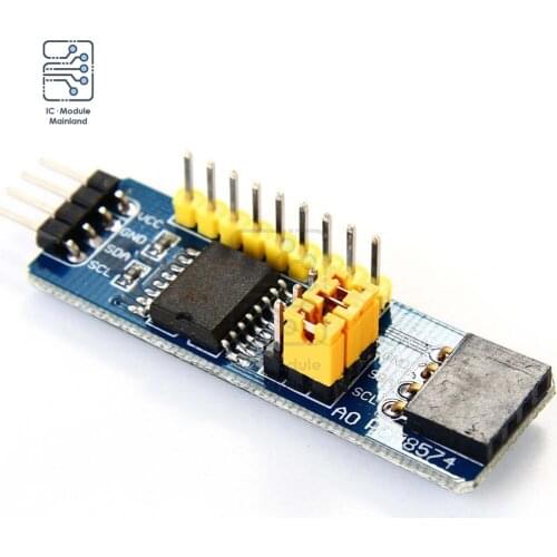 PCF8574T 8-Bit IO Expansion Board I2C IIC Interface I/O Expander Evaluation Development Module