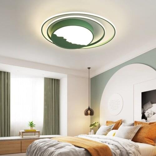 Simple and modern led ceiling lamp room lamp Nordic lamps master bedroom lamp 2020 new web celebrity living room lamp