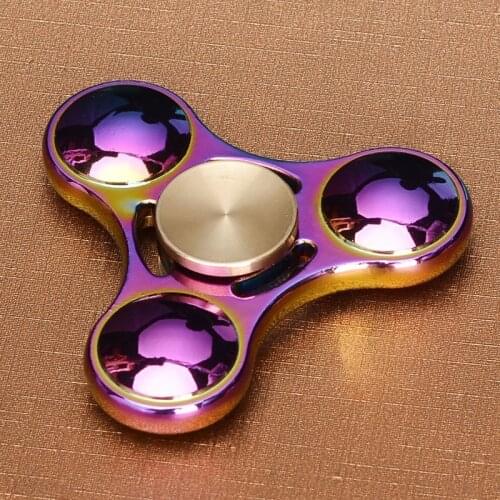 Hand Spinner High Speed Bearing Titanium Alloy Toys Anxiety Stress Adults Kid Metal finger spinners