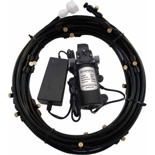 12M garden water mist spray sprayer for flowers plant greenhouse garden nebulizer