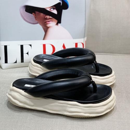 Summer Sandals Women Thick Shoes Platform Slippers Summer Beach Eva Soft Sole Slide Sandals Leisure New Arrival Fashion Slippers