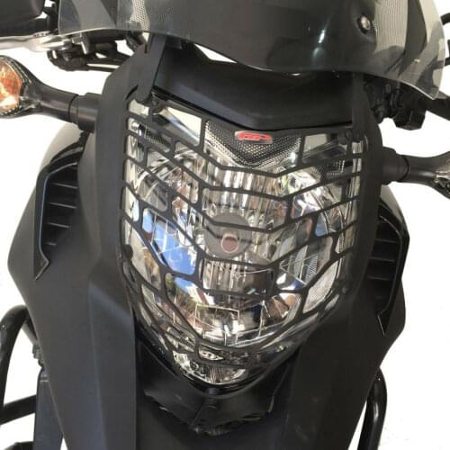 Silver Fits for Honda NC700X NC750X 2012-2018 Motorycycle CNC Headlight Guard Protector Cover