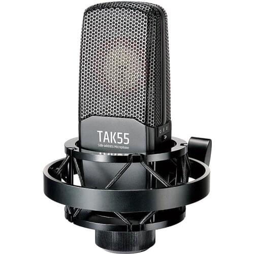 Takstar TAK55 High quality Studio grade Professional Recording Microphone Dual gold plated diaphragm three polar patterns