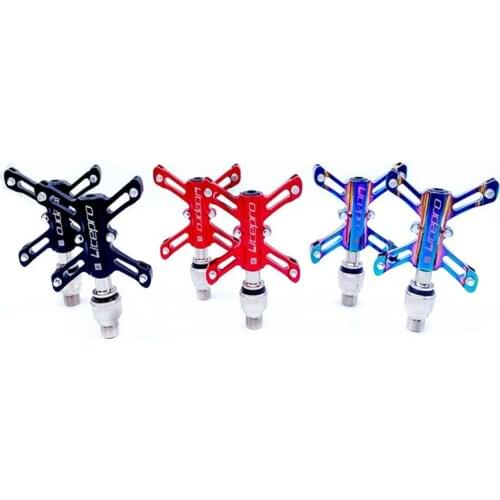 Litepro Quick Release Bicycle Pedals for Brompton Folding Bike Pedals Bearings Lightweight Pedals