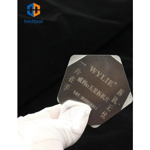 WYLIE K1 With 5 Different Depth Corners Tear Down Teardown Flake Opening Pry Tool For IPhone Samsung Huawei iPad Macbook Tools