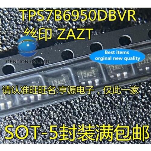 2PCS TPS7B6950 TPS7B6950DBVR silk-screen ZAZT stabilizer SOT23-5 in stock 100% new and original