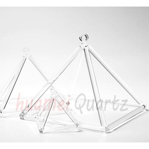 4inch and 12 inche quartz clear crystal pyramid for healing