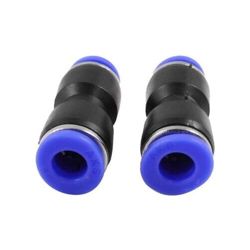 5 Pcs 6mm to 6mm One Touch Piping Joint Quick Fittings Itdit