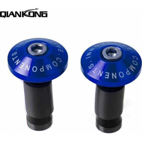 7/8"22 mm CNC motorcycle handlebar cap motocross handle bar grips ends for yamaha YZ80/85 YZ125/250 YZ250F YZ426F/450F YZ250