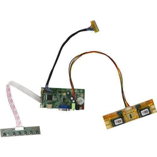 Free Shipping 58C HDMI VGA LVDS LCD Controller Board Kit For 17inch HSD170ME13 1280x1024 LED Screen