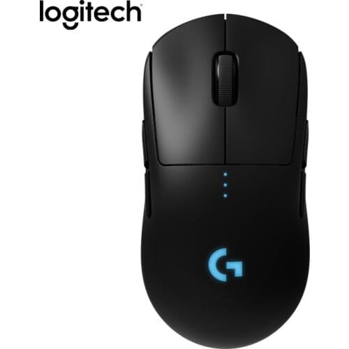 Logitech G Pro Wireless Gaming Mouse Top ESports Hero16K Sensor RGB Lighting Wireless Charging Dual Lightspeed