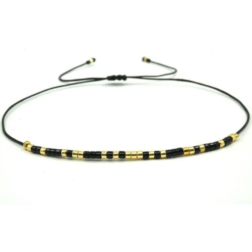 Pohier MIYUKI Seed Bead Handmade Bracelet Popular Love Lucky Bracelets & Bangles For Women Men DIY Wax Thread Bijoux Bracelets