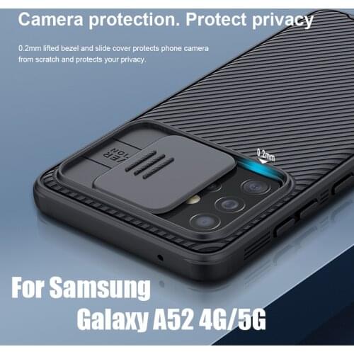 For Samsung Galaxy A52 5G Case Cover NILLKIN CamShield Pro Case Slide Camera Protect Privacy Phone Cases For Samsung A52 4G