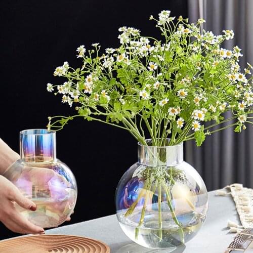 Flower Candle Holders for Home Decor Glass Wedding Candelabra Candlestick Candlestick Holder