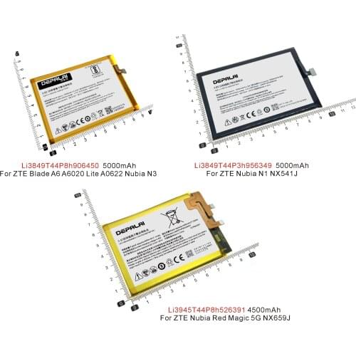 DEPALAI ZTE Blade A6 Phone Batteries