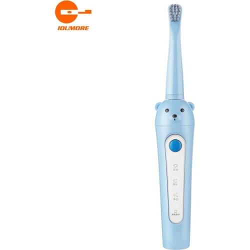Childrens Automatic Electric Toothbrush Rechargeable Soft Hair Baby Cartoon Brush IPX7 3-6-12 Years Old
