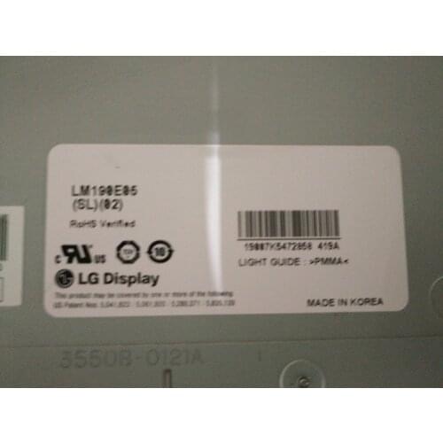 100% original New free shipping LM190E05-SL02 LM190E05-SL03 Perfect A+ screen Medical device display