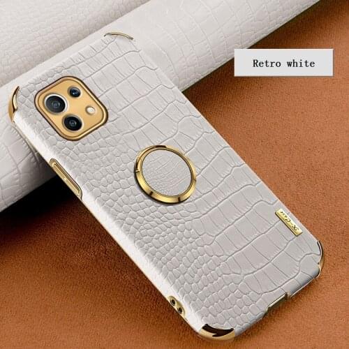 For iPhone 12, iPhone 11, iPhone XS, iPhone 12, promax alligator plated magnetic support, all inclusive protective case