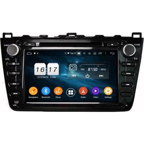 DSP 4GB RAM 8" Android 9.0 Car Radio DVD GPS Head Unit for Mazda 6 Ruiyi Ultra 2008 2009 2010 2011 2012 BT 4.2 WIFI Mirror-link