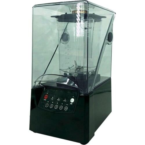 Electric Ice Blender Crusher With Sound Cover 2600w Bar Smoothie Blender Food Mixer Juicer Smoothie Machine Commercial